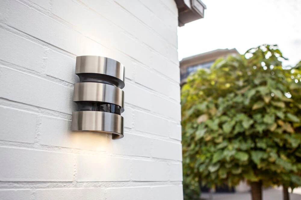 Stainless steel wall lamp Maya around unique design Lutec 6939412049052