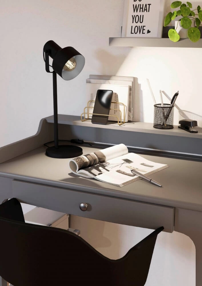 Black desk lamp Casibare Eglo 9002759995546