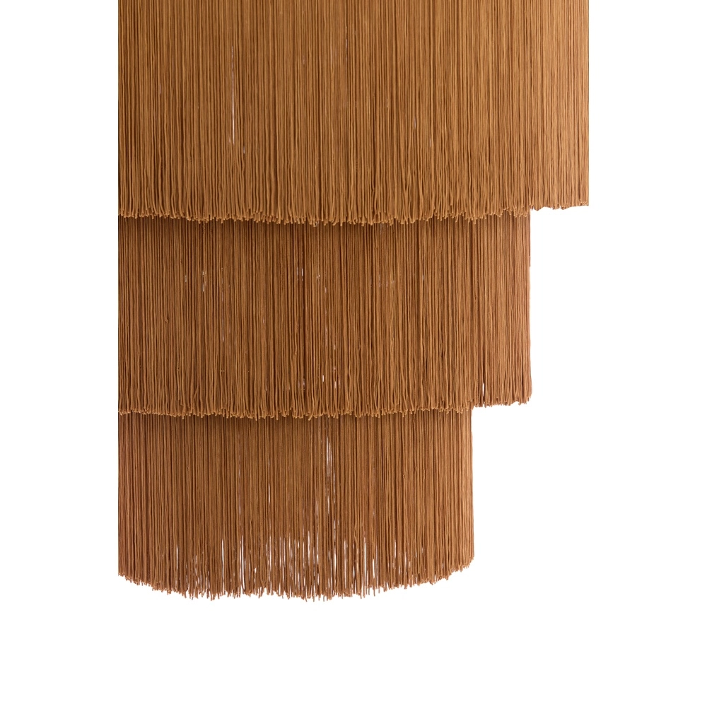 String pendant lamp Malaika Ø 45cm - brown Light & Living 8717807810481