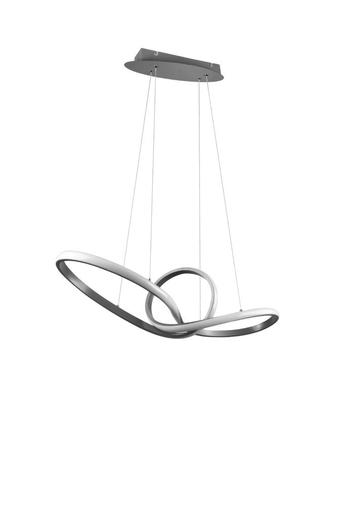 Pendant lamp Sansa gray
