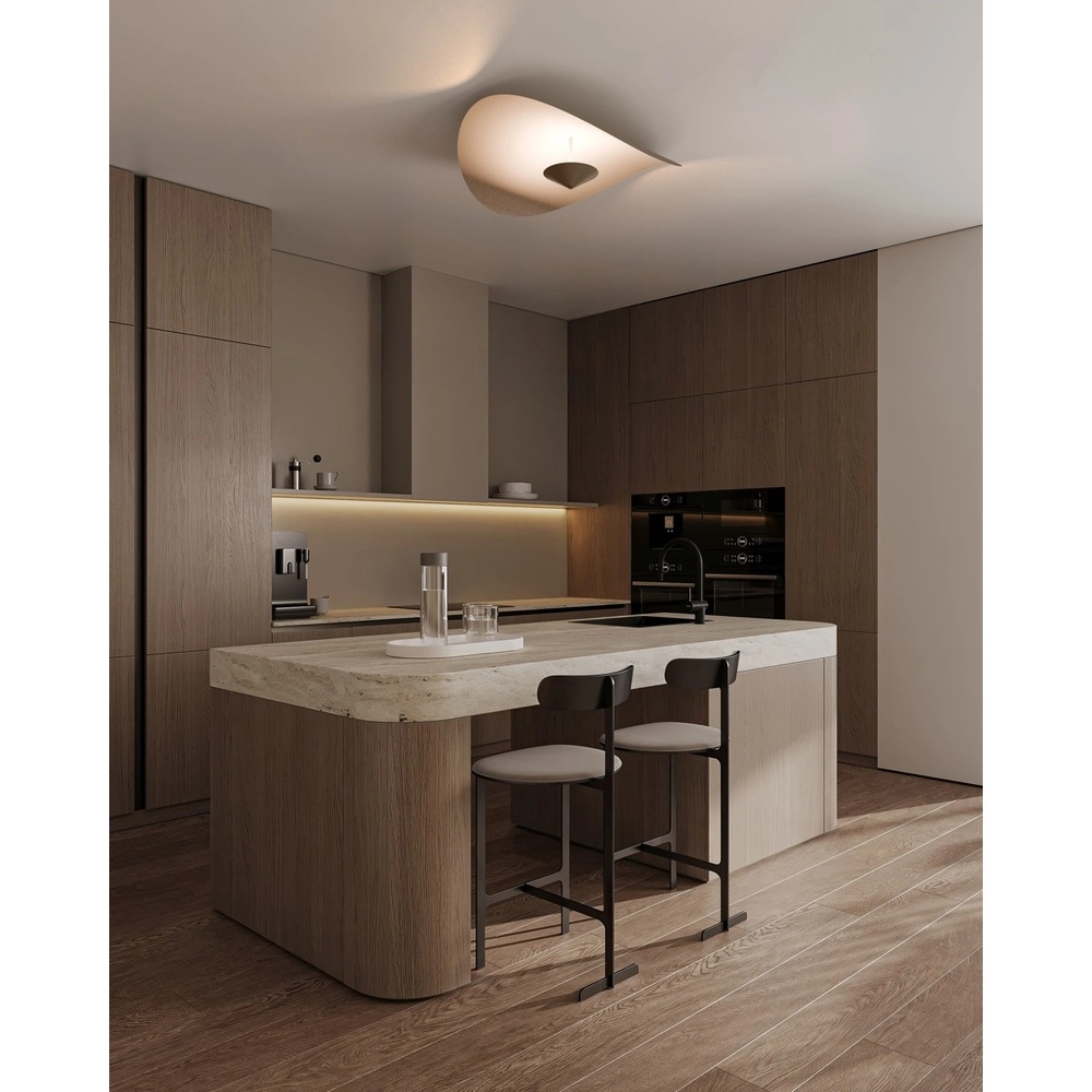 Danish ceiling lamp Lente Ø90cm - sand Masterlight 8718121407173