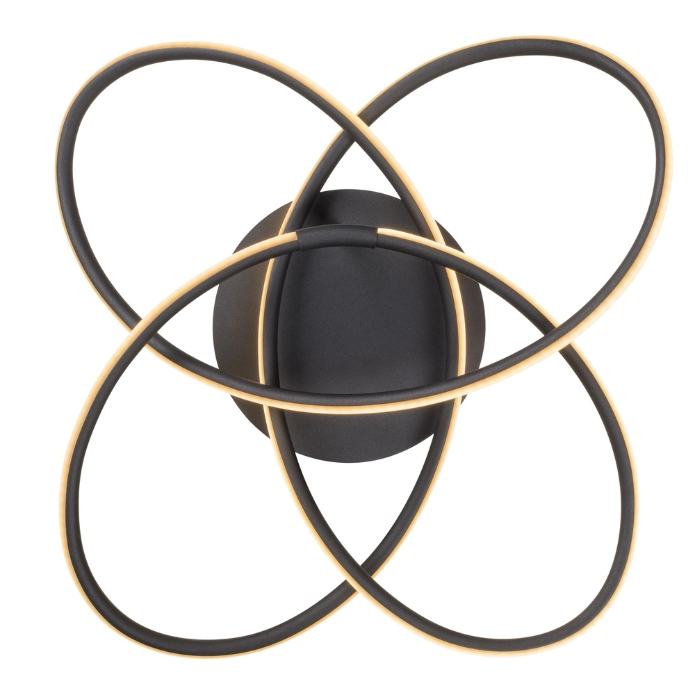 Design ceiling lamp Panda black Ø 60cm Globo 9007371400430
