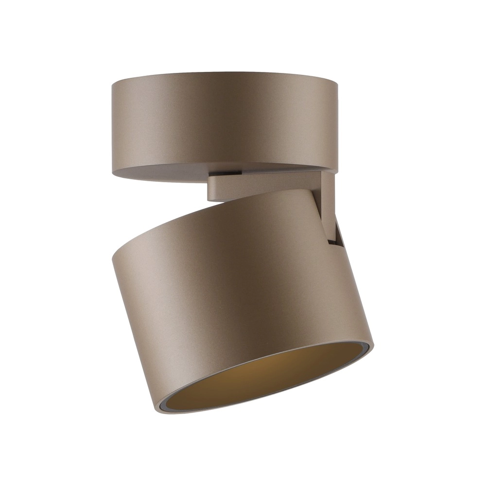 Sleek surface-mounted spot Pure Cup Bronce Paul Neuhaus 4012248395592