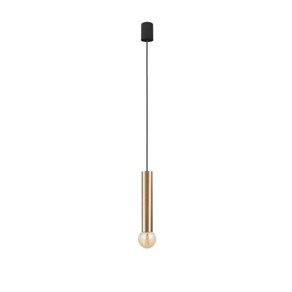 Gold hanging lamp Baton Lyora 5903139785198