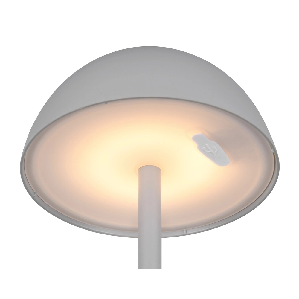 Table lamp Ricardo grey Ø 13.5cm Trio 4017807601824