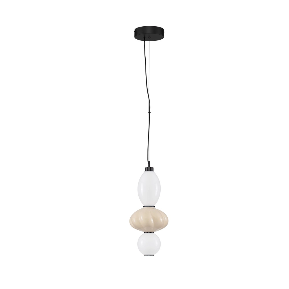 Pendant lamp Oneta white - beige