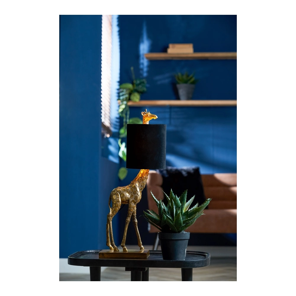 Table lamp Giraffe 61cm bronze with black Light & Living 8717807609412