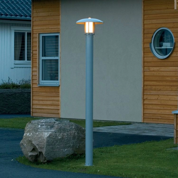 Terrace lamp Heimdal 200cm matt silver KonstSmide 7318304023124