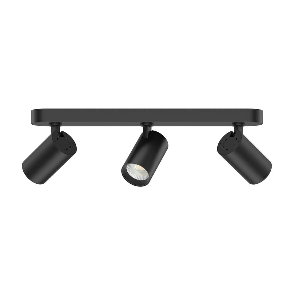 Led surface-mounted spot Tevo trio - black - 2700K Lyora 4255805301586