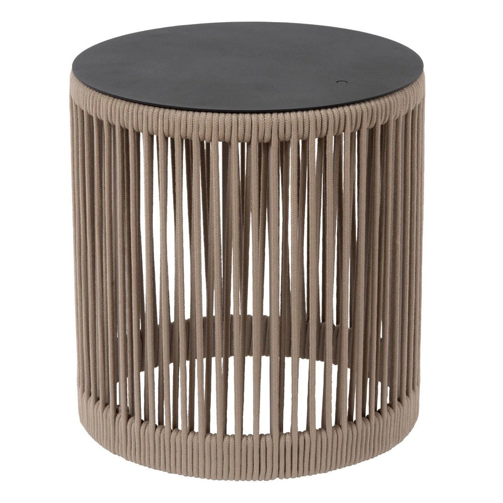 Rechargeable floor lamp Pingi taupe 36.5 x Ø 33.5cm