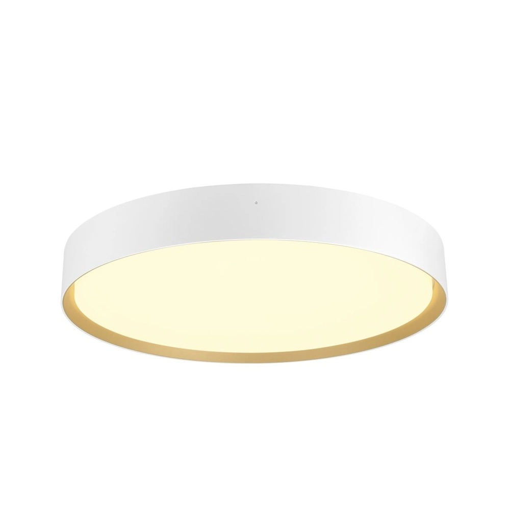 Ceiling lamp Decona Ø 42cm white with gold - 3000K/4000K