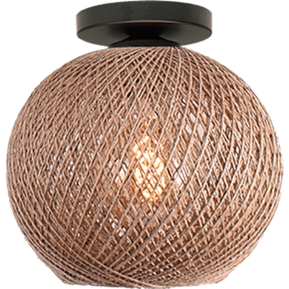 Ceiling lamp Corda rattan Ø 20cm
