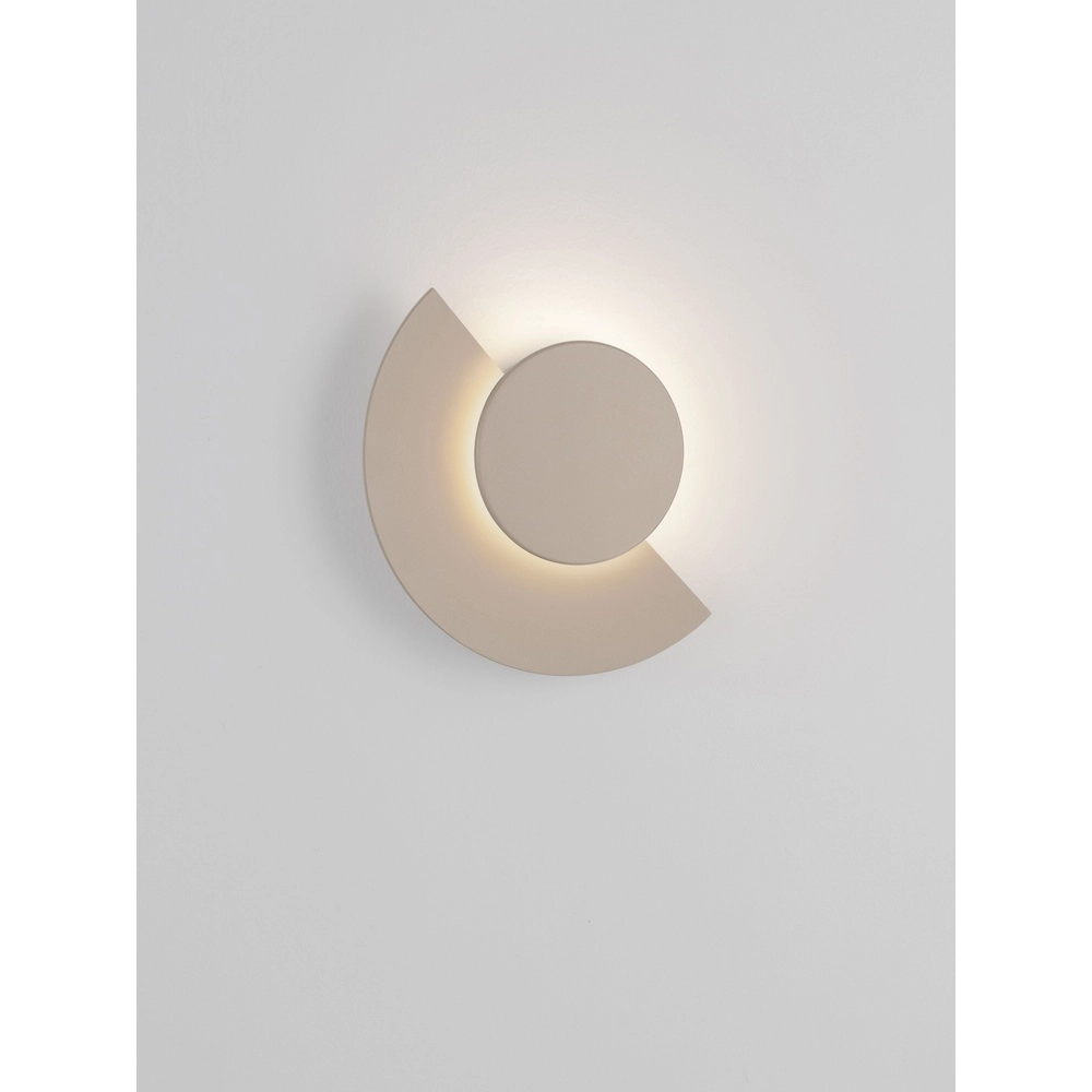 Modern wall lamp Gloo sand brown - 3000K Lyora 5212017497291