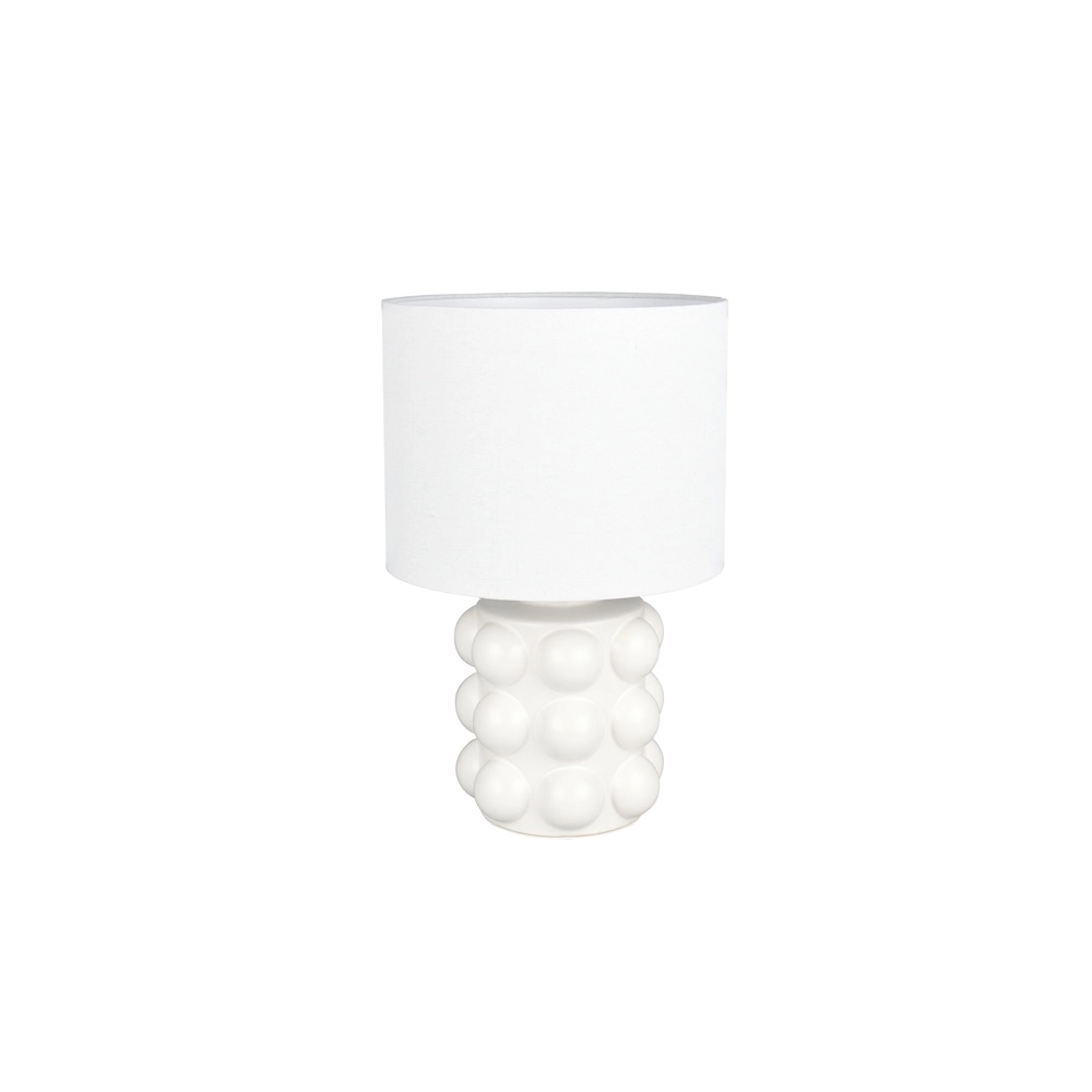 Table lamp Kate white Ø 30cm Trio 4017807662597