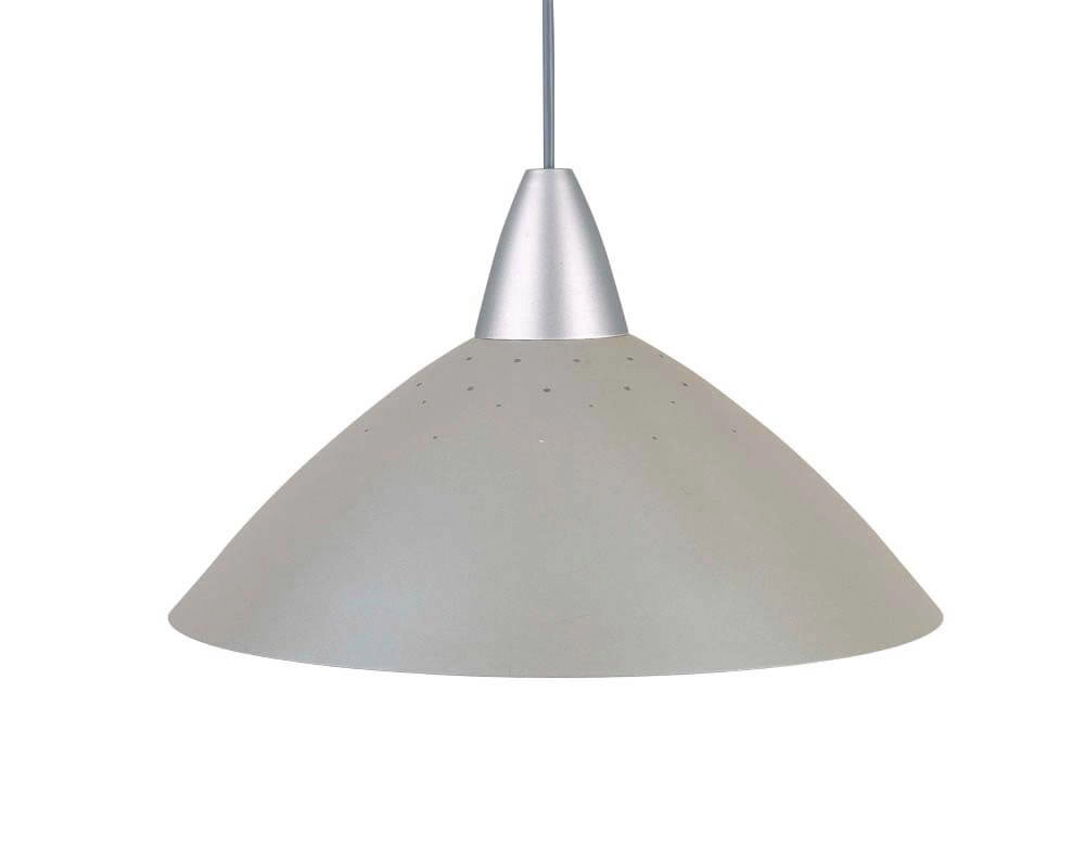 Titanium gray hanging lamp Logo Ø 35cm Brilliant 4004353020285