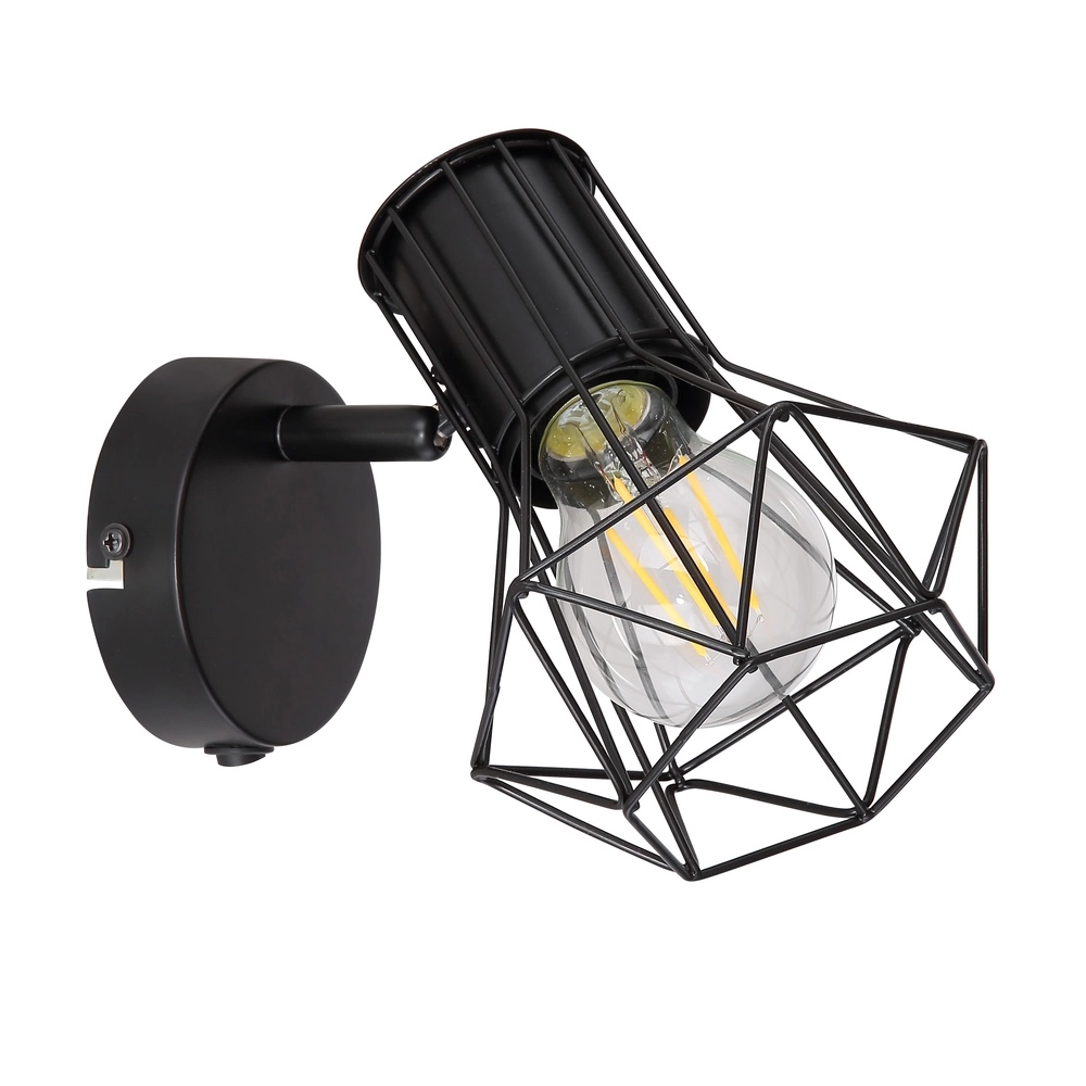 Wall lamp Priska Black Globo 9007371412167