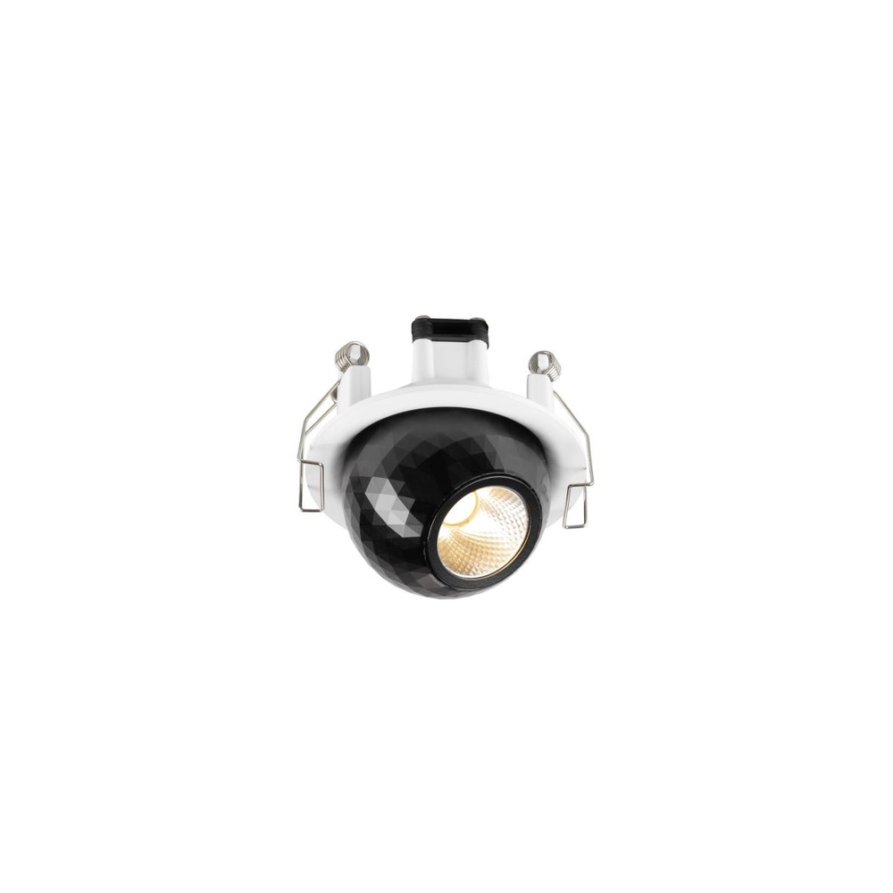 Recessed spotlight Dysko white with black SLV 4024163316705
