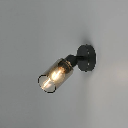 Design wall lamp Mars Black