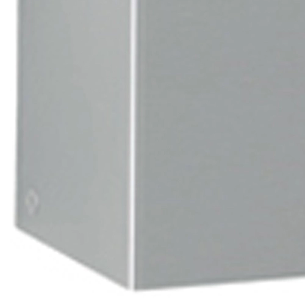 Wall lamp Stainless Steel Led Squad Square M 15cm stainless steel Albert 4007235963649