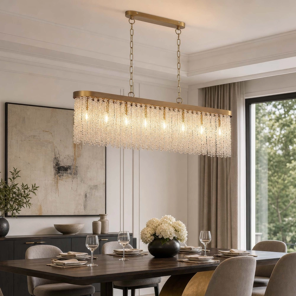 Chandelier Bella bronze 98 x 22cm