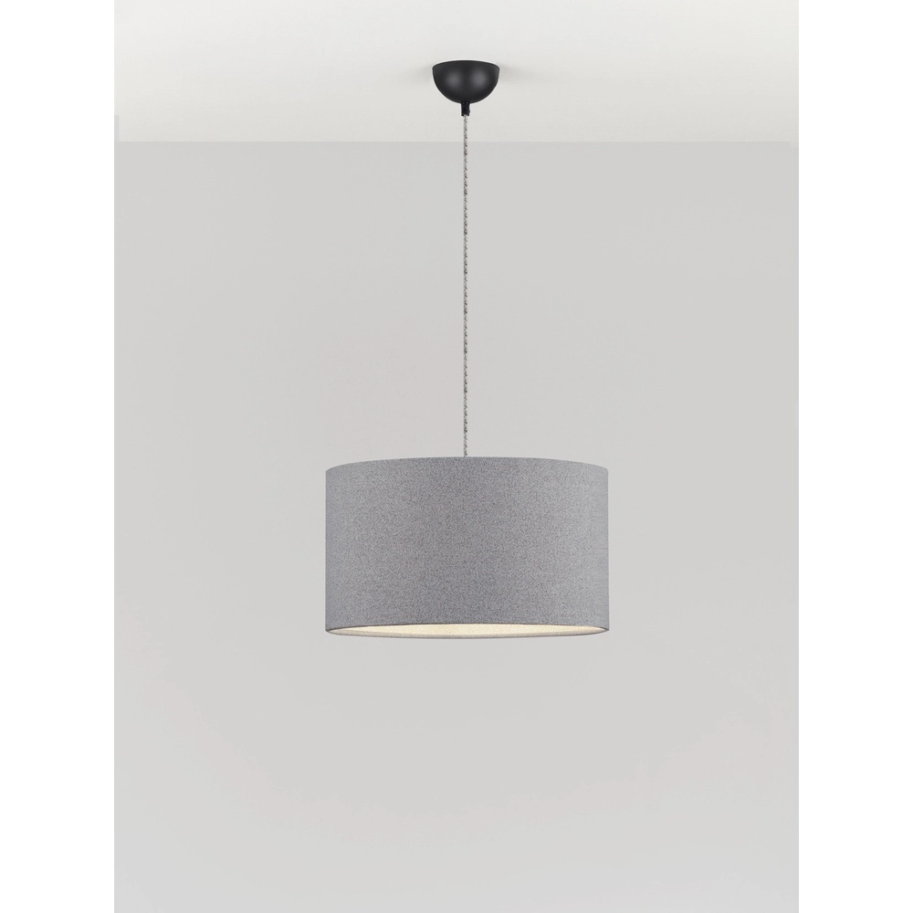 Pendant lamp Syrin grey Lyora 5212017493590