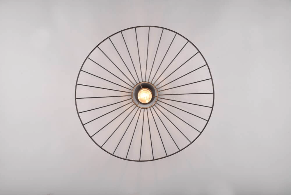 Ceiling light Chapeau black Trio 4017807574098