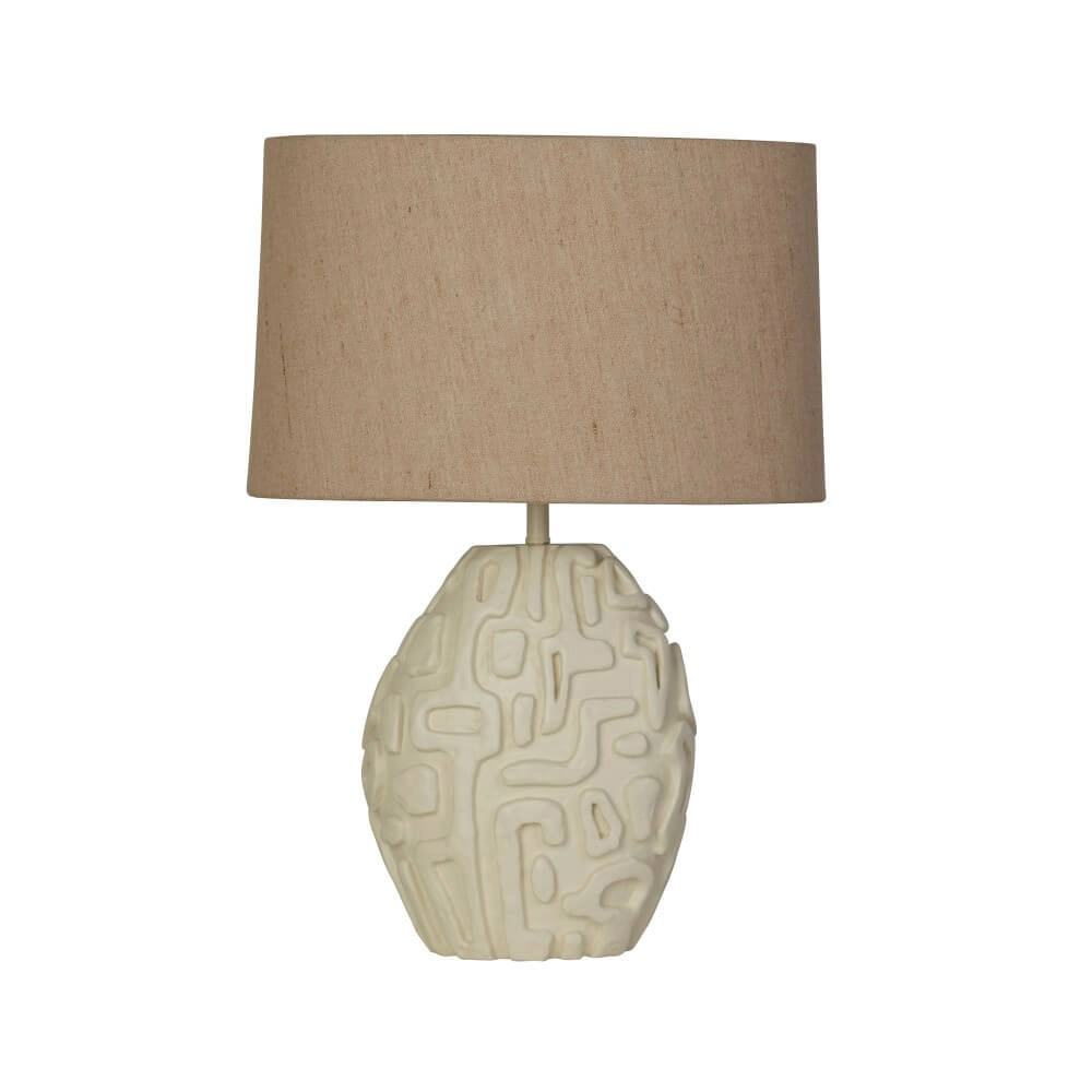 Table lamp Adelaide cream Searchlight 5053423274041
