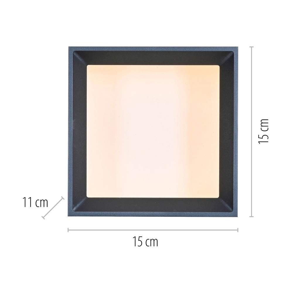 Led surface-mounted spot Pure Manhattan mystic grey Paul Neuhaus 4012248396827