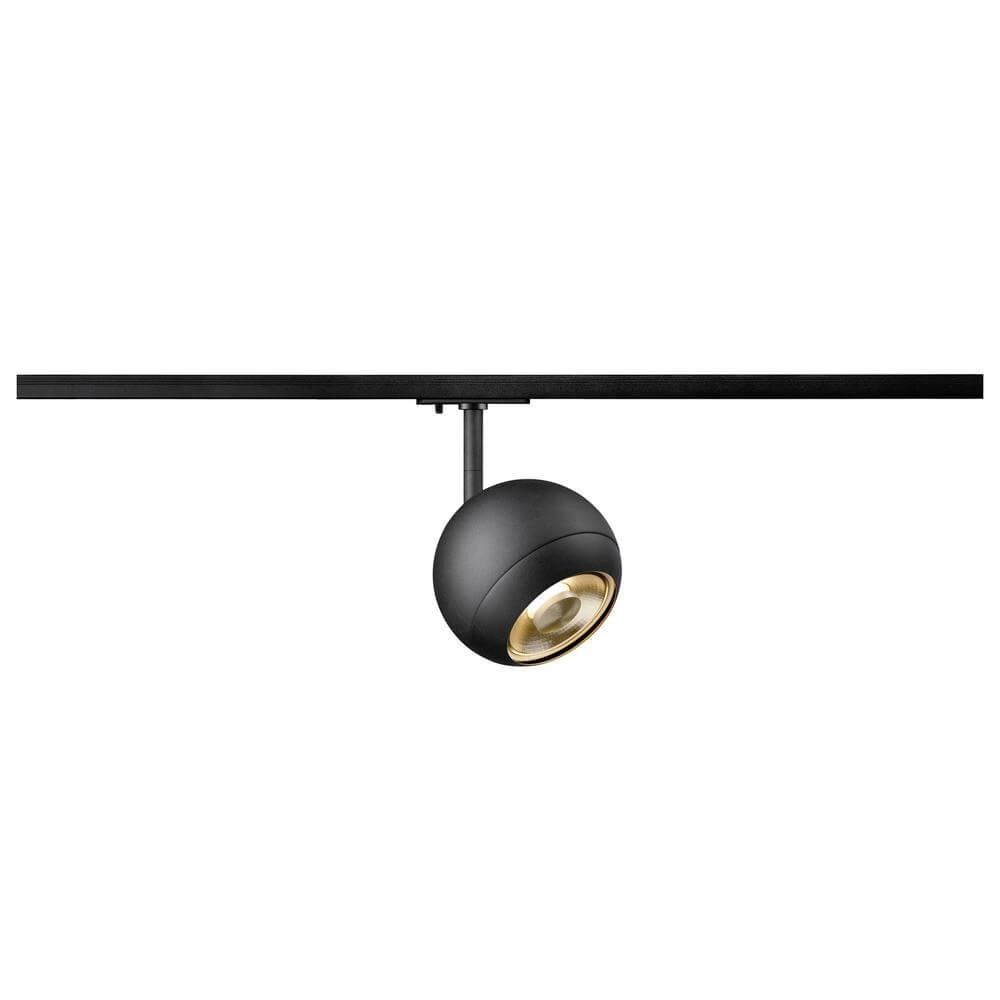 Spot for rail Light Eye 150 black Ø 15cm 1-phase