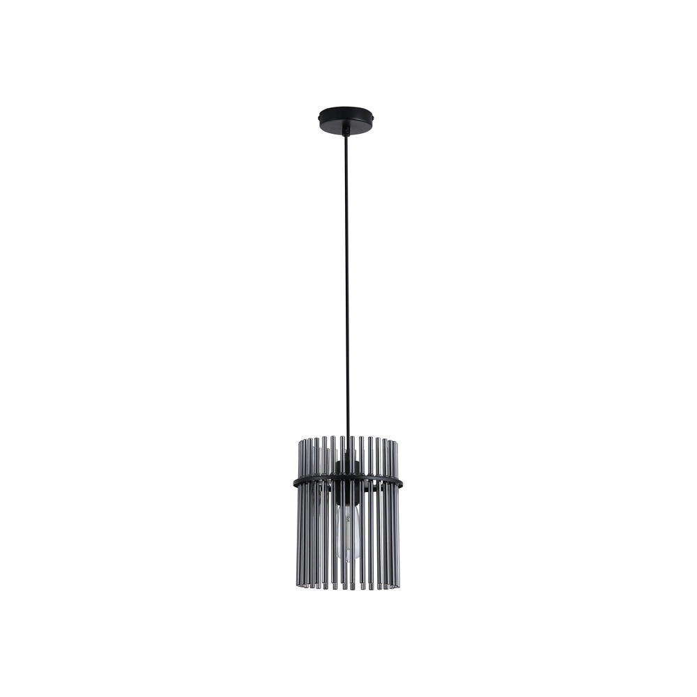 Pendant lamp Swizzle Ø 20cm black Searchlight 5053423302508