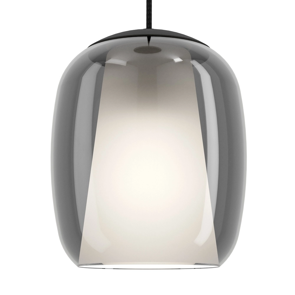 Dining table pendant lamp Ciampino 5L - smoke frosted glass Eglo 9008606312733