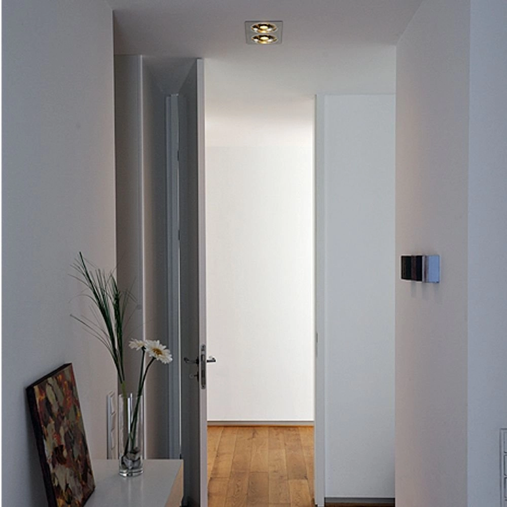 Recessed spotlight New Tria ES111 2 Square SLV 4024163106450