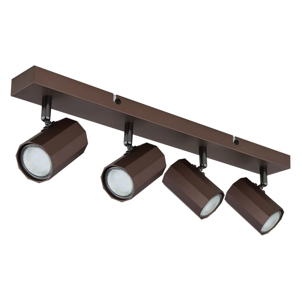 Bronze ceiling lamp James 4-light Globo 9007371456888