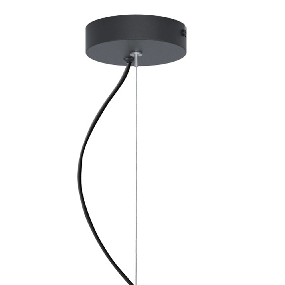 Unique pendant lamp Sabalete Black Eglo 9002759983642