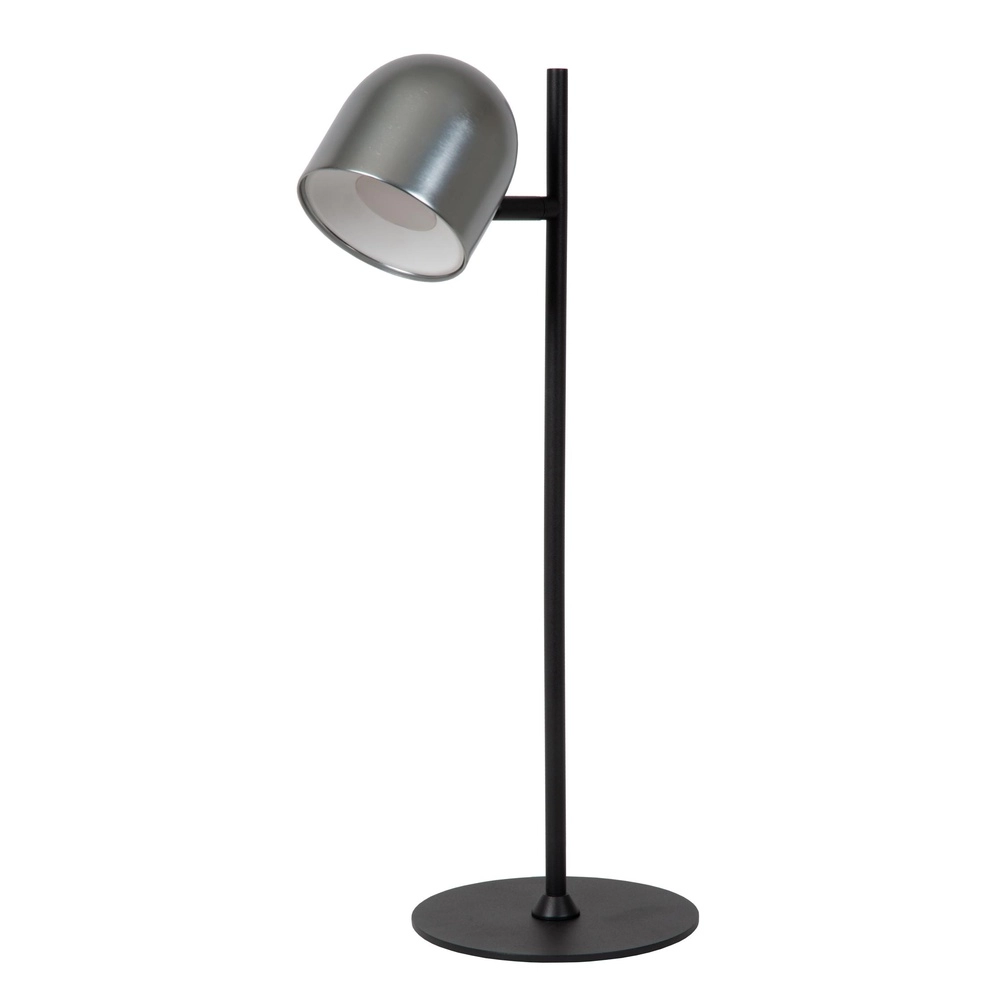 Rechargeable table lamp Skanska Rech metallic grey