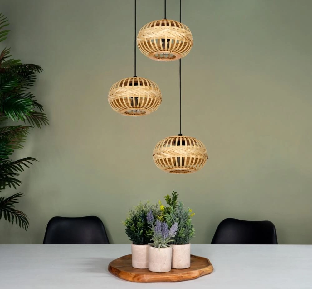 Vide pendant lamp Amsfield 1 3-light Eglo 9002759438647