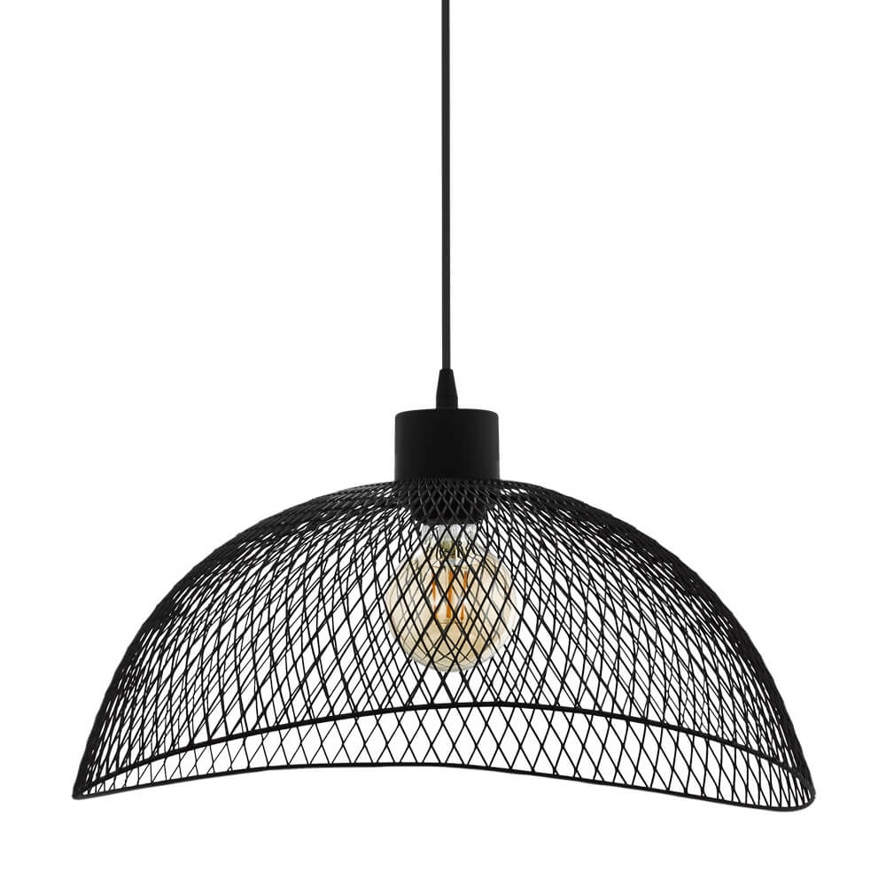 Pendant lamp Pompeya 45cm black Eglo 9002759433048