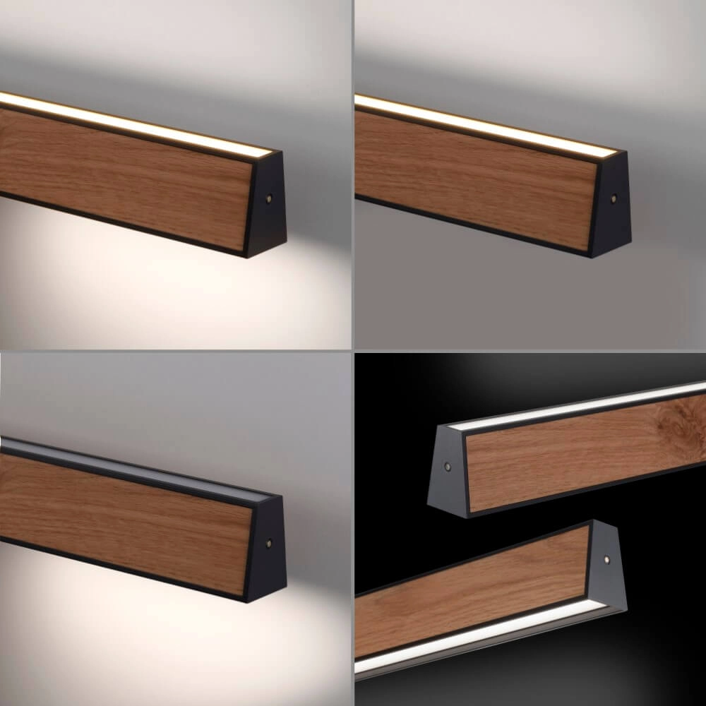 Design hanging lamp Pure E-Motion wood Paul Neuhaus 4012248372937