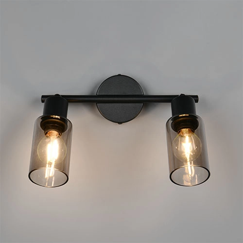 Design ceiling lamp Mars 2-light black Trio 4017807670479