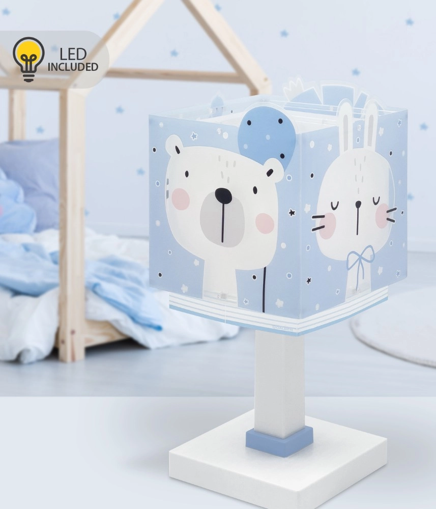 Children's room table lamp Baby Jungle blue Dalber 8420406002408