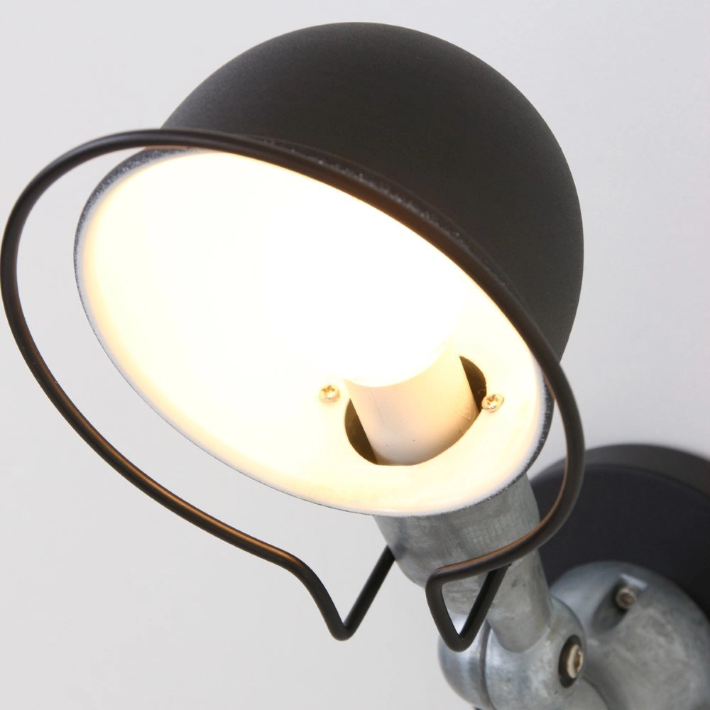 Black Rustic Reading Light Davin Steinhauer 8712746102079