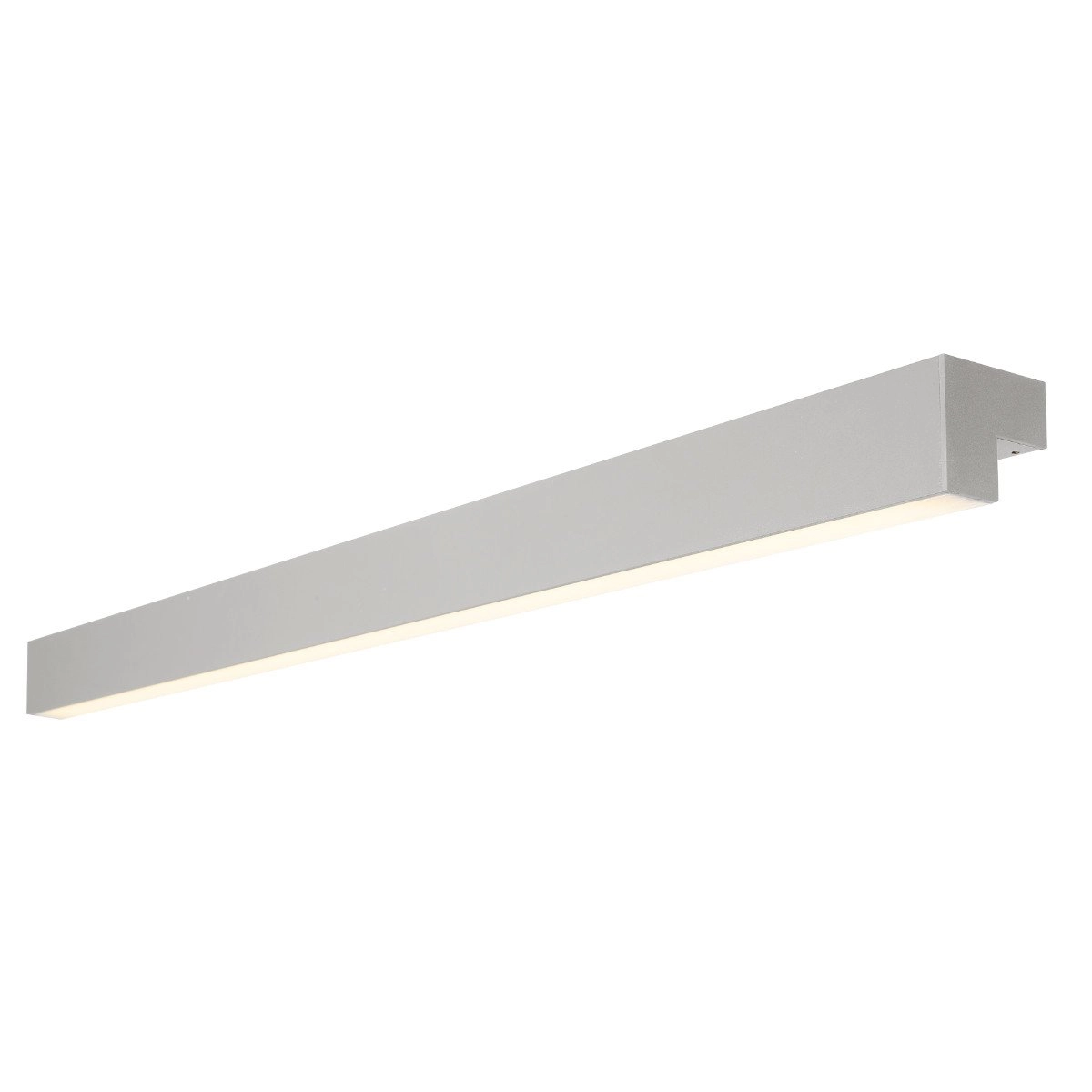 Mirror lighting L-LINE 118cm grey