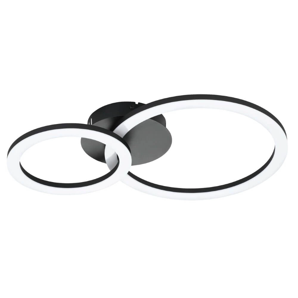 Ceiling lamp Zigbee Parrapos-Z 44.5x30cm black Eglo 9008606231256
