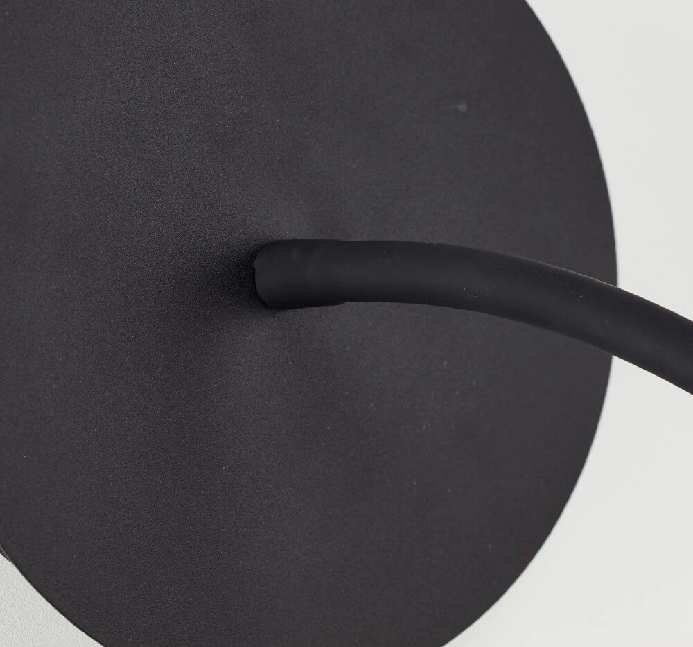 Wall lamp Jutta Black Flexible Brilliant 4004353425844