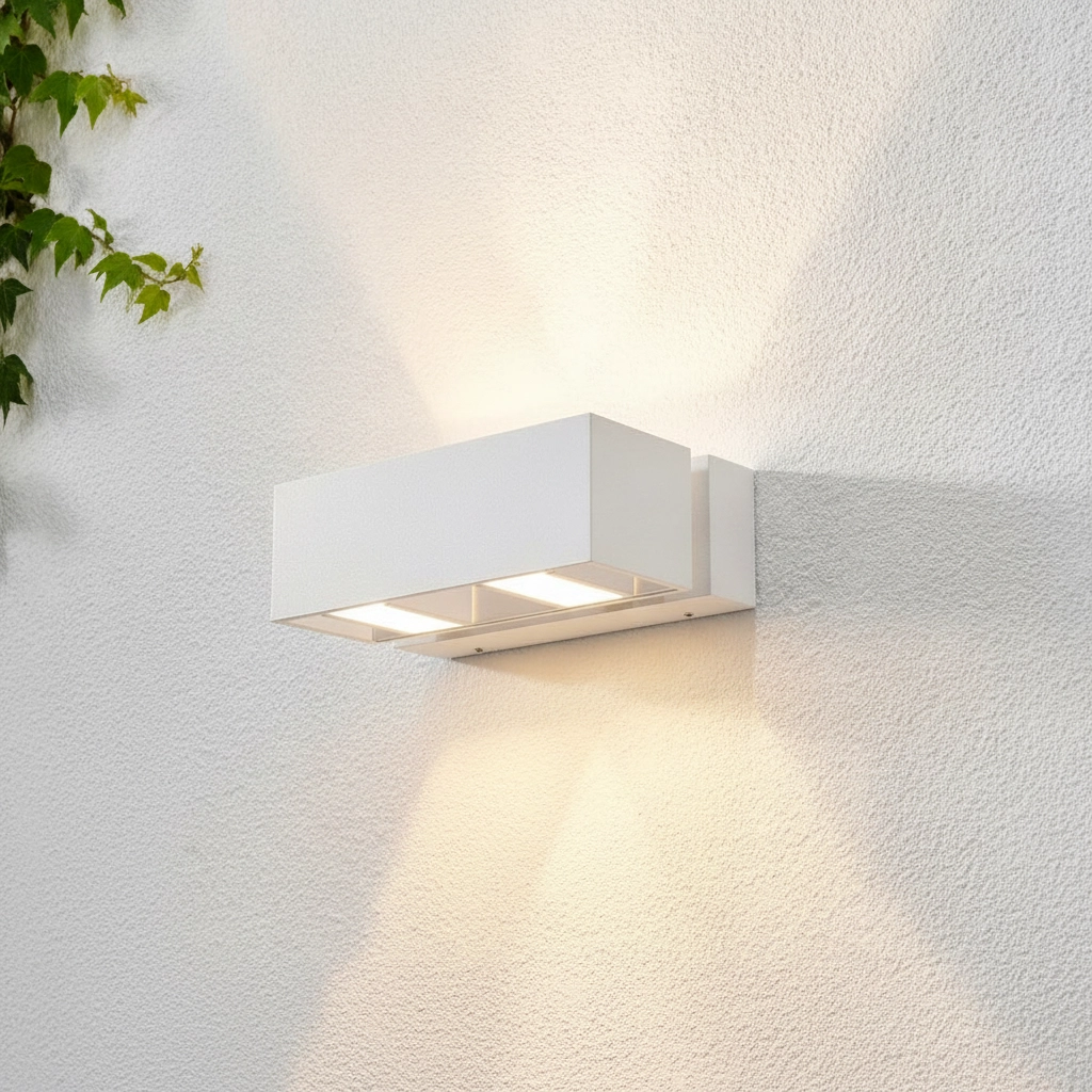 Double LED spot Bfeld 2-light - white