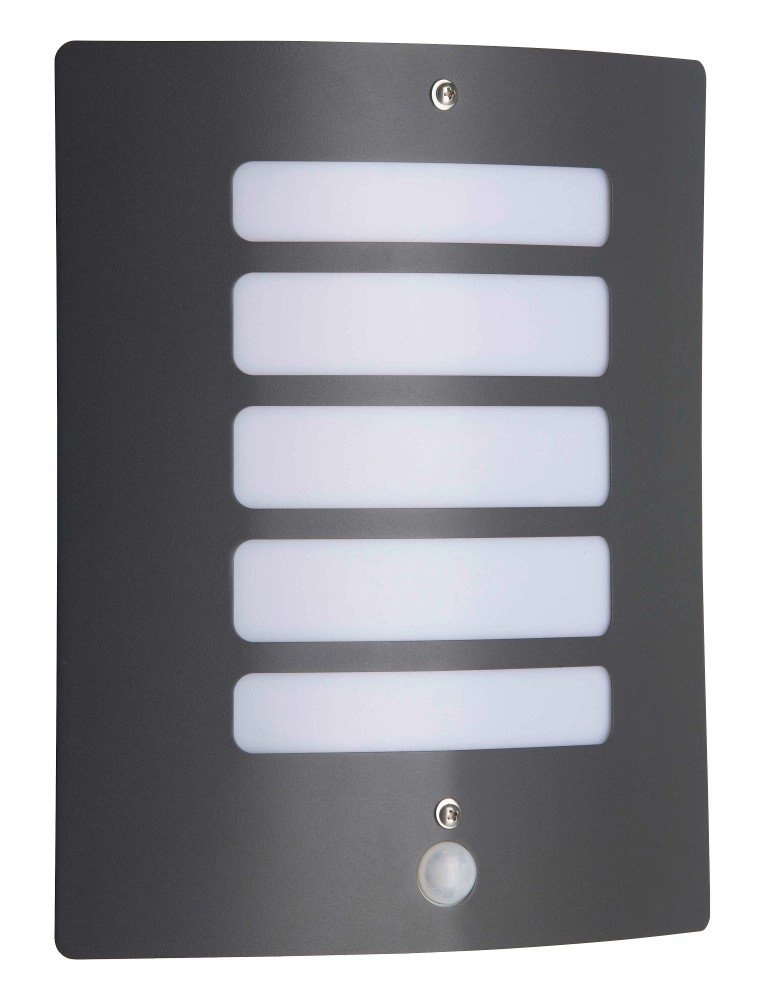 Anthracite outdoor lamp Todd with sensor