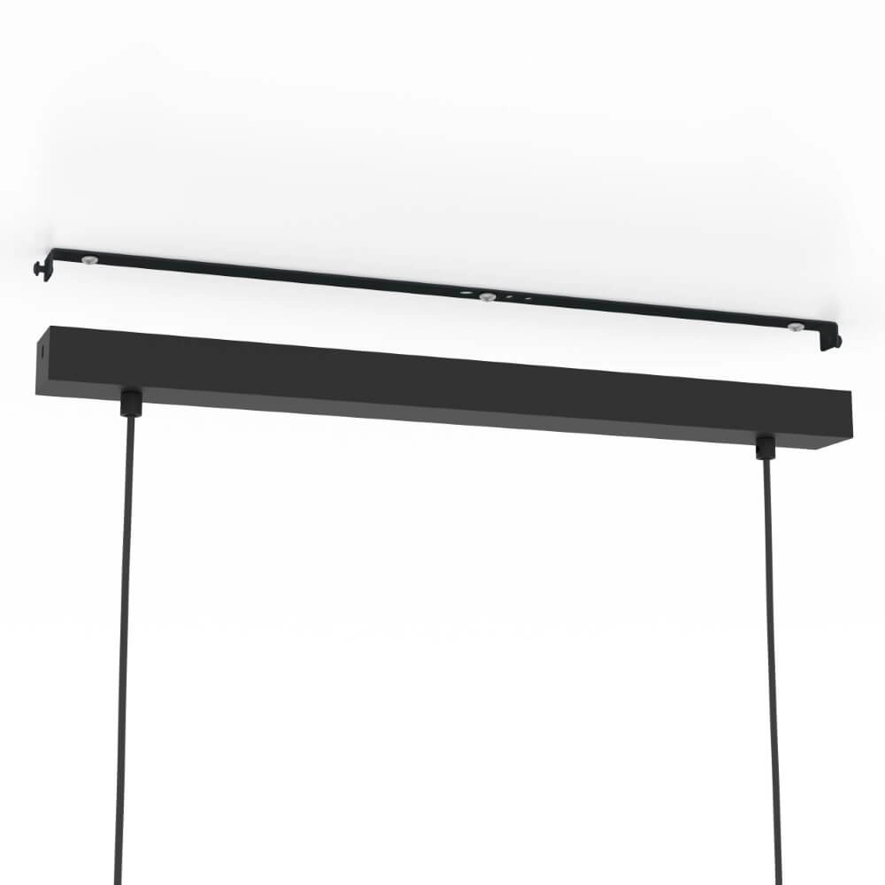 4-light pendant lamp Plimsoll black Eglo 9002759438487