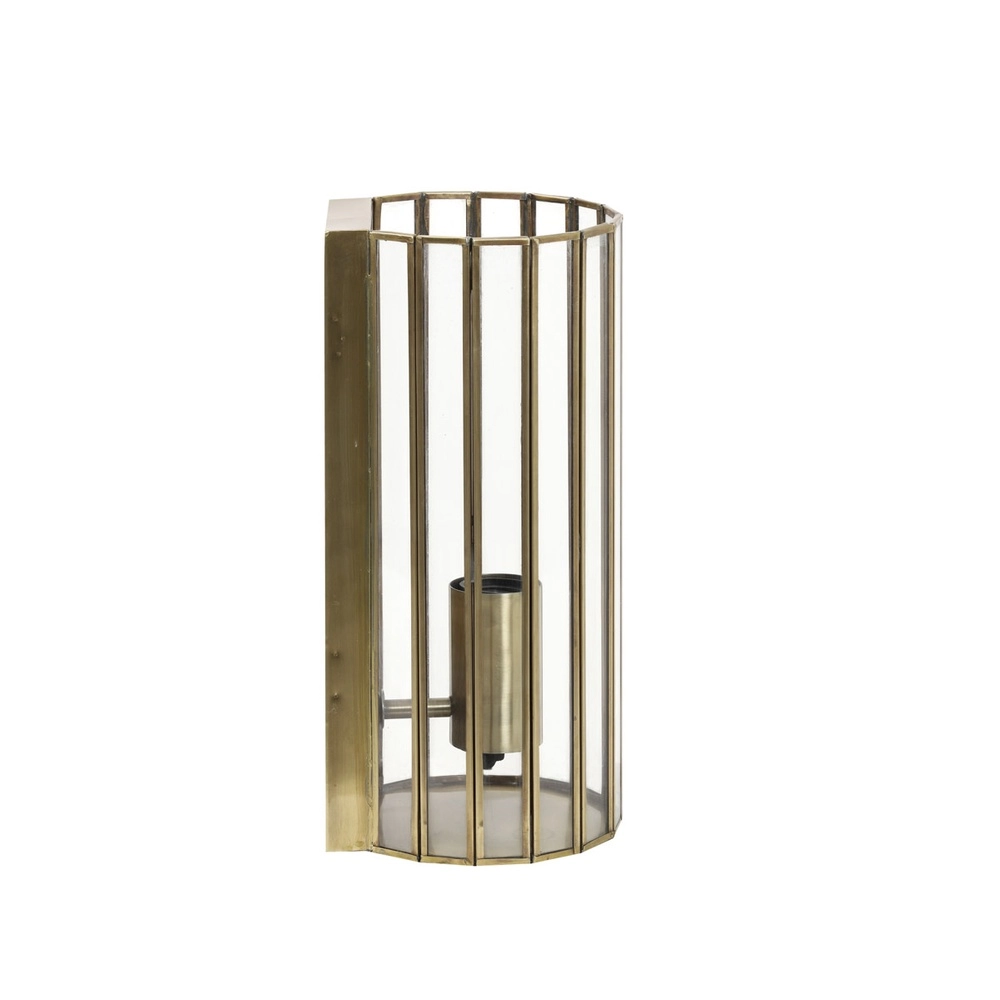 Industrial wall lamp StroBy bronze 30.5cm Light & Living 8717807262266