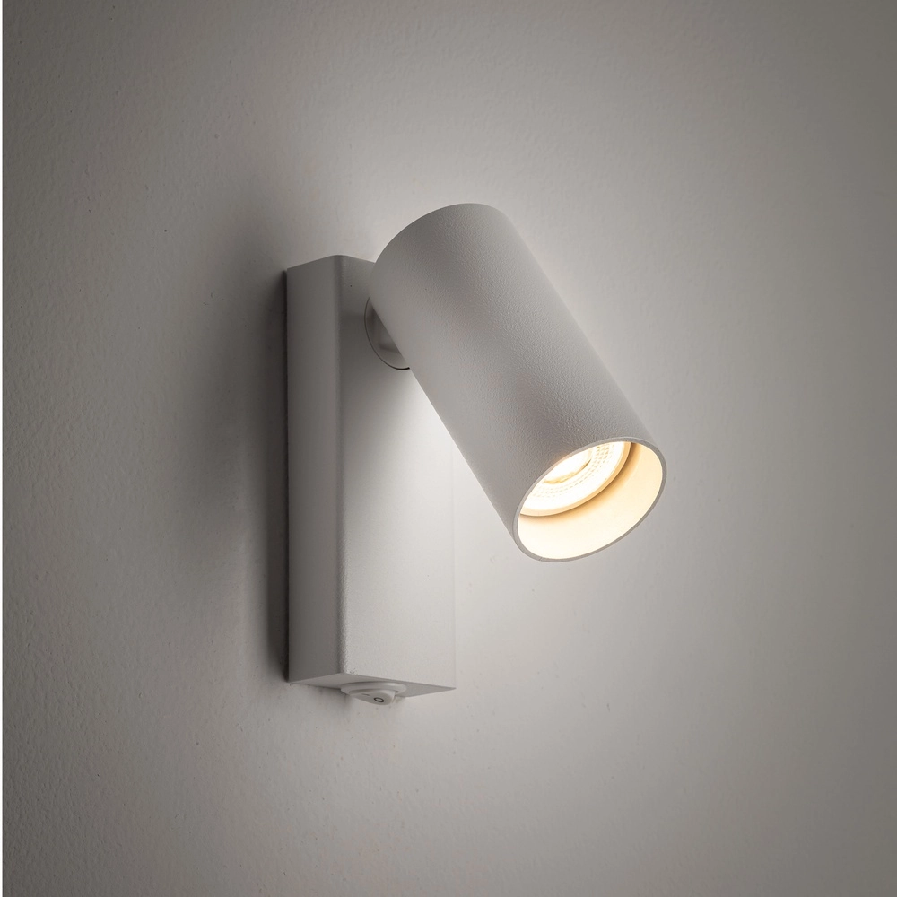Directional spotlight Fourty with switch - white Lyora 5903139117647