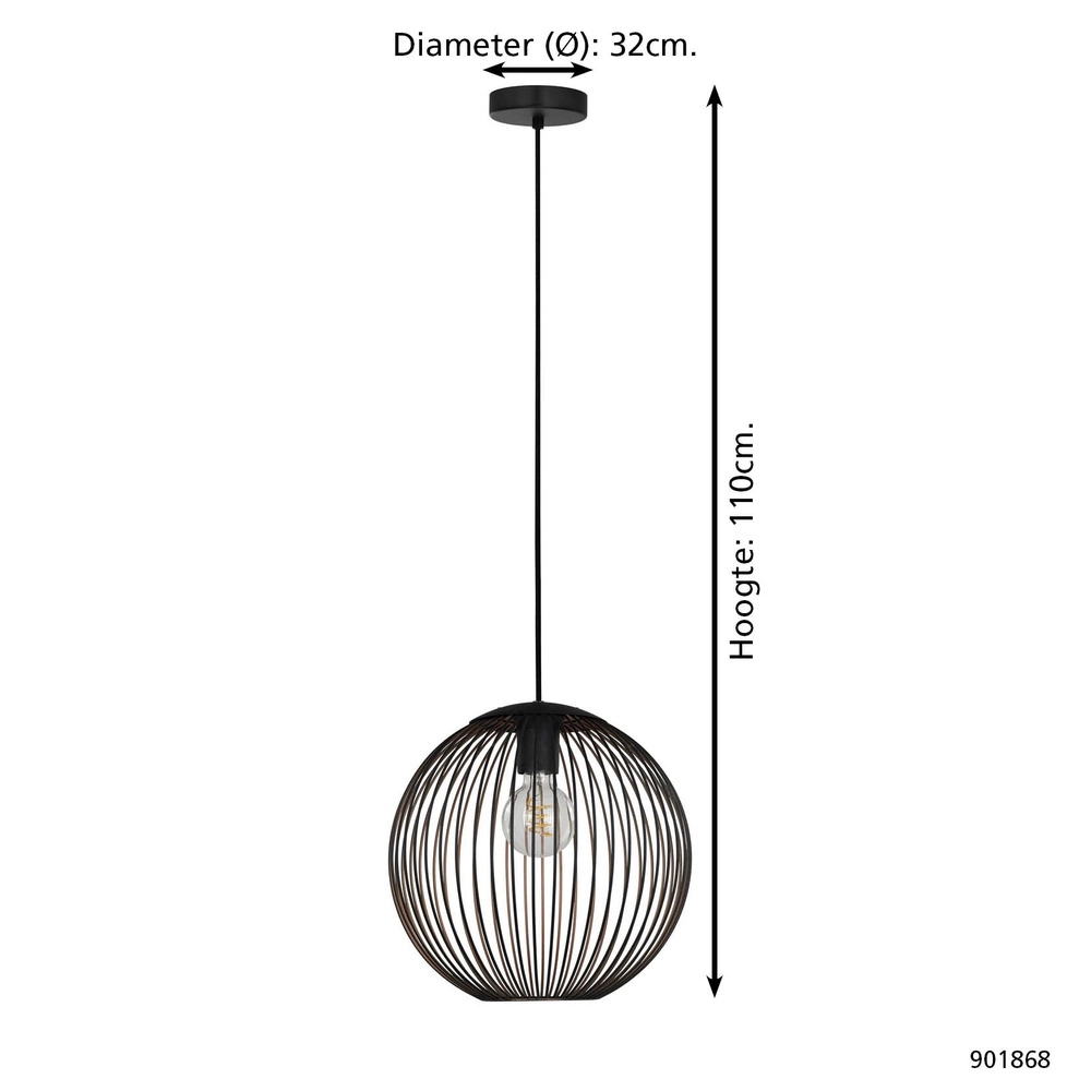 Pendant lamp Almanzora ankle Eglo 9008606360321